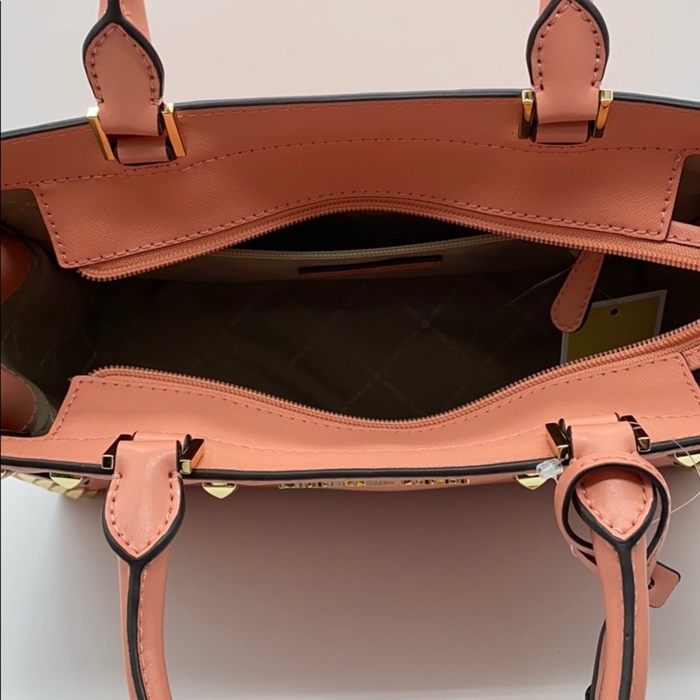 MICHAEL KORS RAYNE MEDIUM EW SATCHEL PEACH - Picture 8 of 16